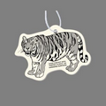 Paper Air Freshener - Growling Tiger Tag W/ Tab (Left Side)